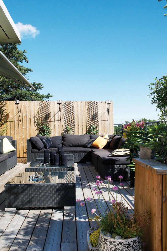 Terrasse aménagée