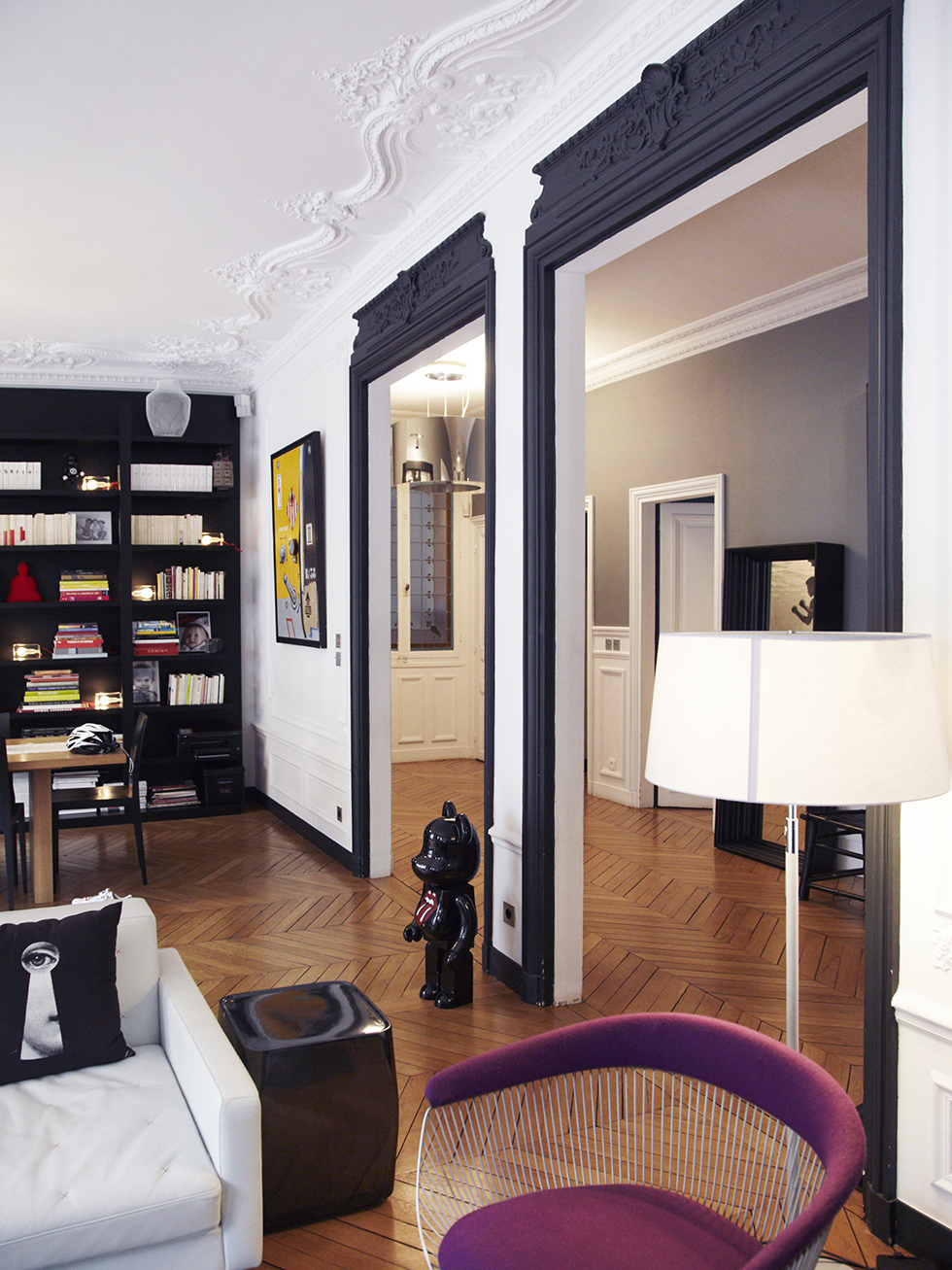 Un intérieur parisien so chic frenchy fancy