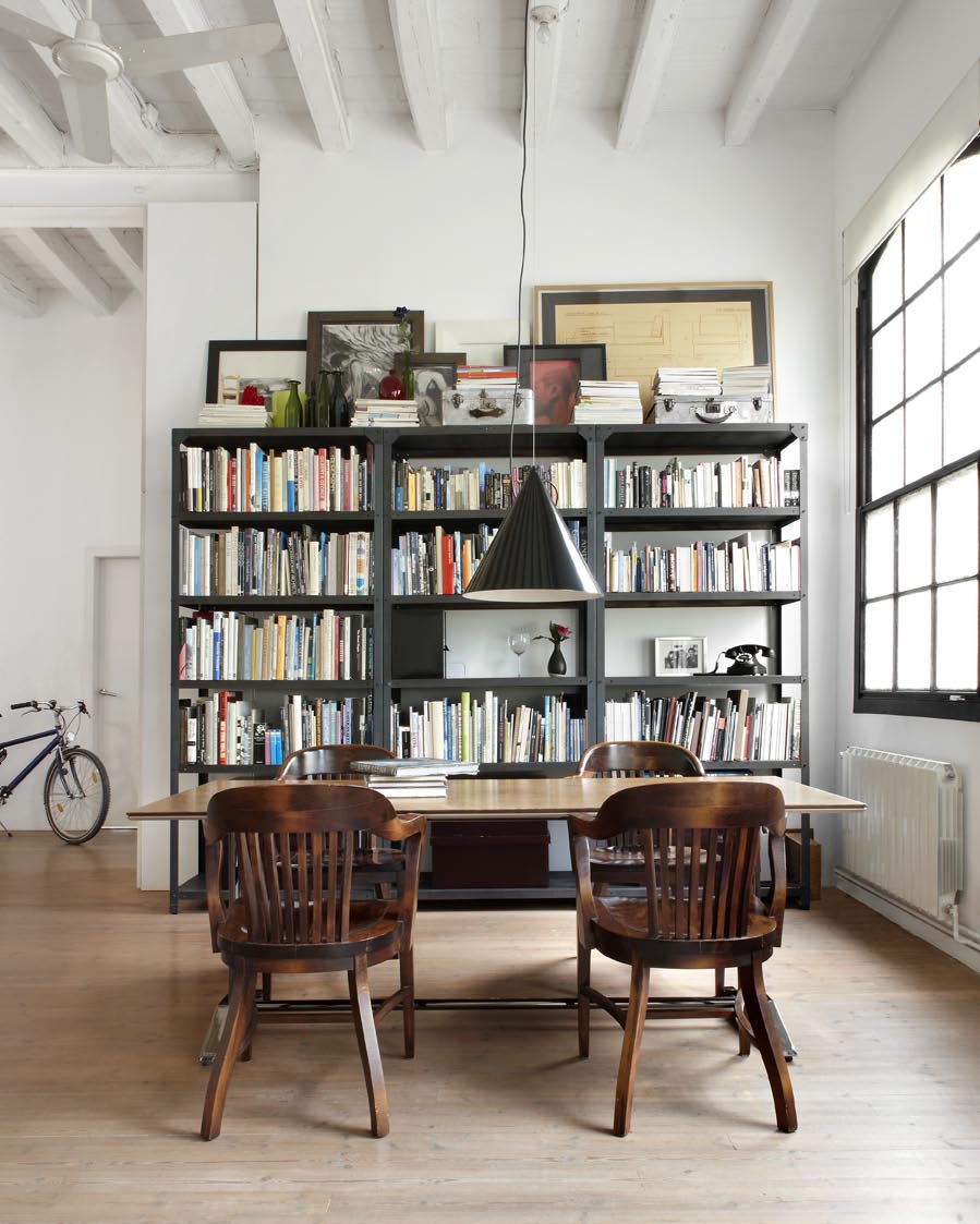 Un loft dans un ancien atelier de textiles frenchy fancy
