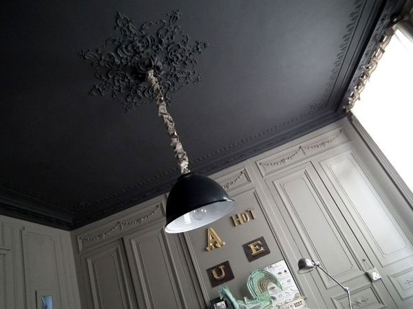 Inspirations : osez peindre votre plafond ! frenchy fancy