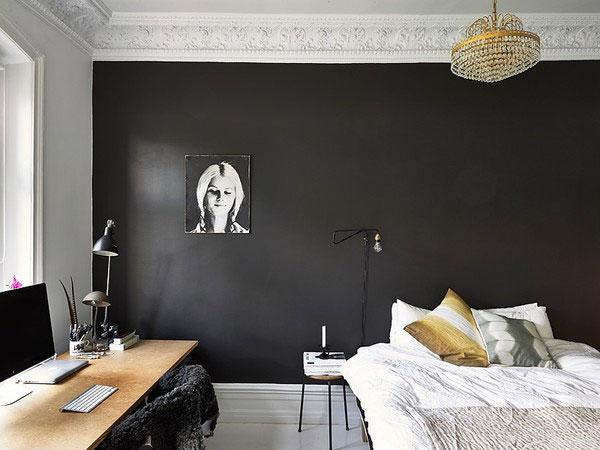 Inspirations : osez peindre votre plafond ! frenchy fancy Idées plafond Noir
