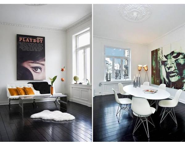 Inspiration : osez peindre votre sol ! frenchy fancy