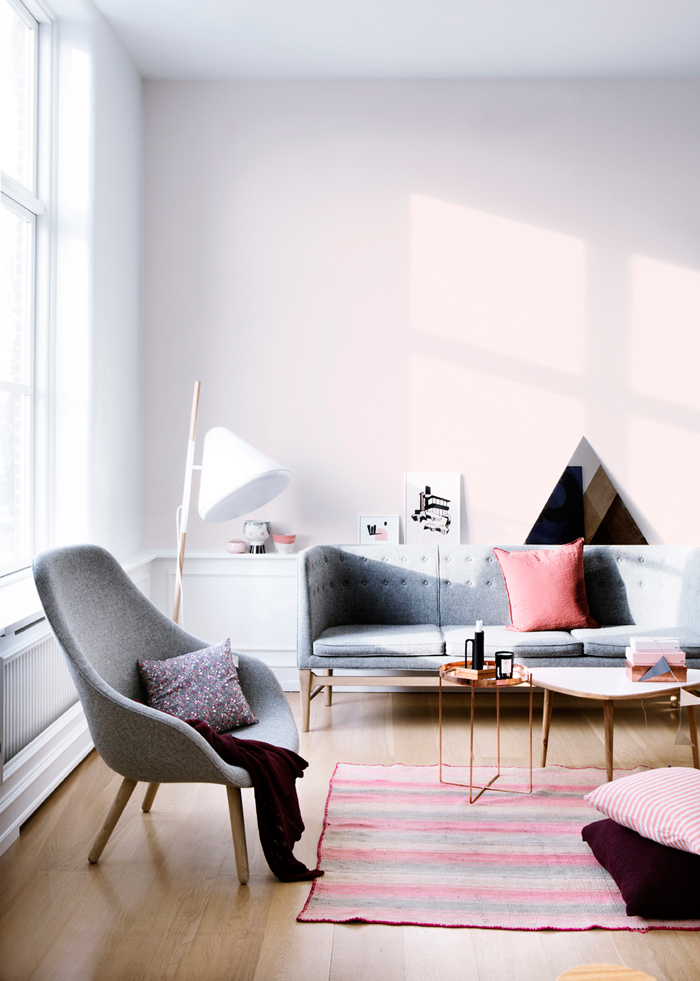 Inspiration : un séjour esprit scandinave frenchy fancy Décoration salon style nordique