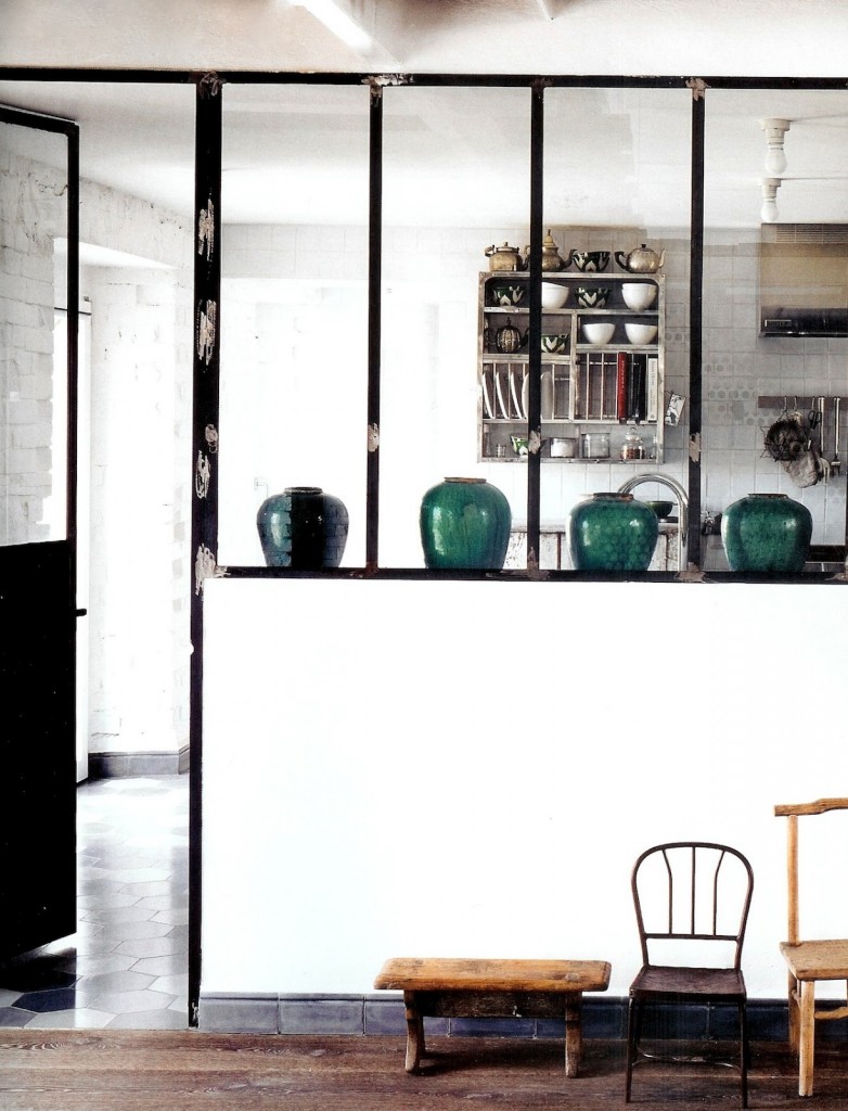 Tendance : la verrière style atelier d'artiste frenchy fancy