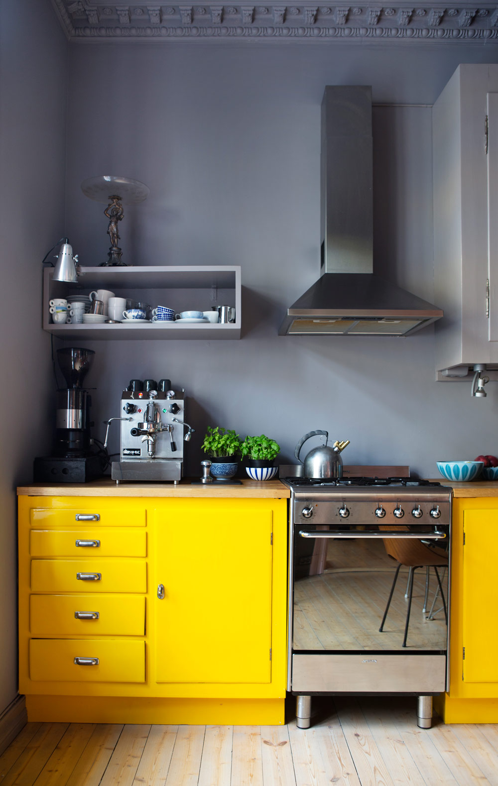 Une cuisine au look étonnant frenchy fancy