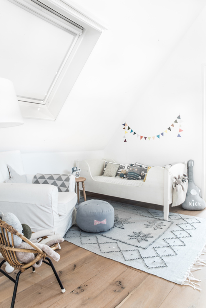 Du gris et du blanc pour un petit enfant frenchy fancy Inspiration Literie Enfant