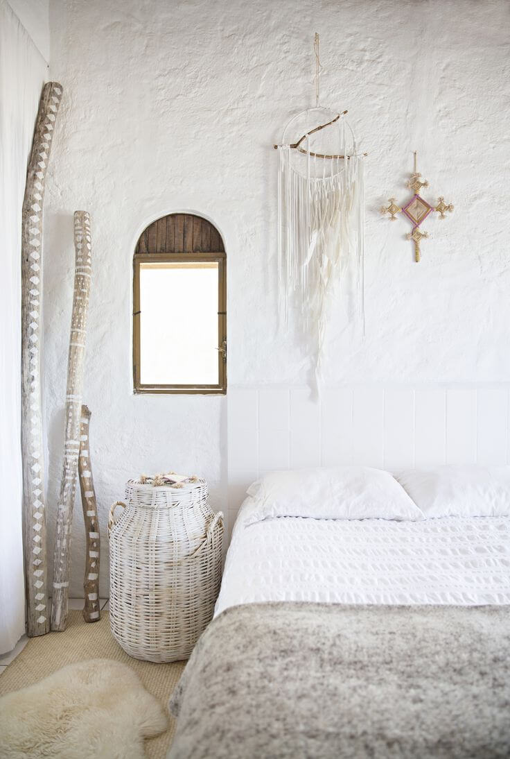 Deco chambre beige et blanc: guirlande tassel garland gland pompon ...