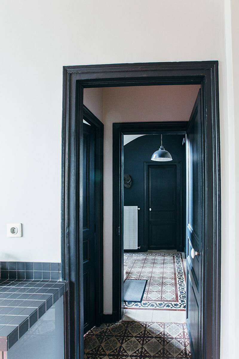 Nuances de bleu & style industriel frenchy fancy