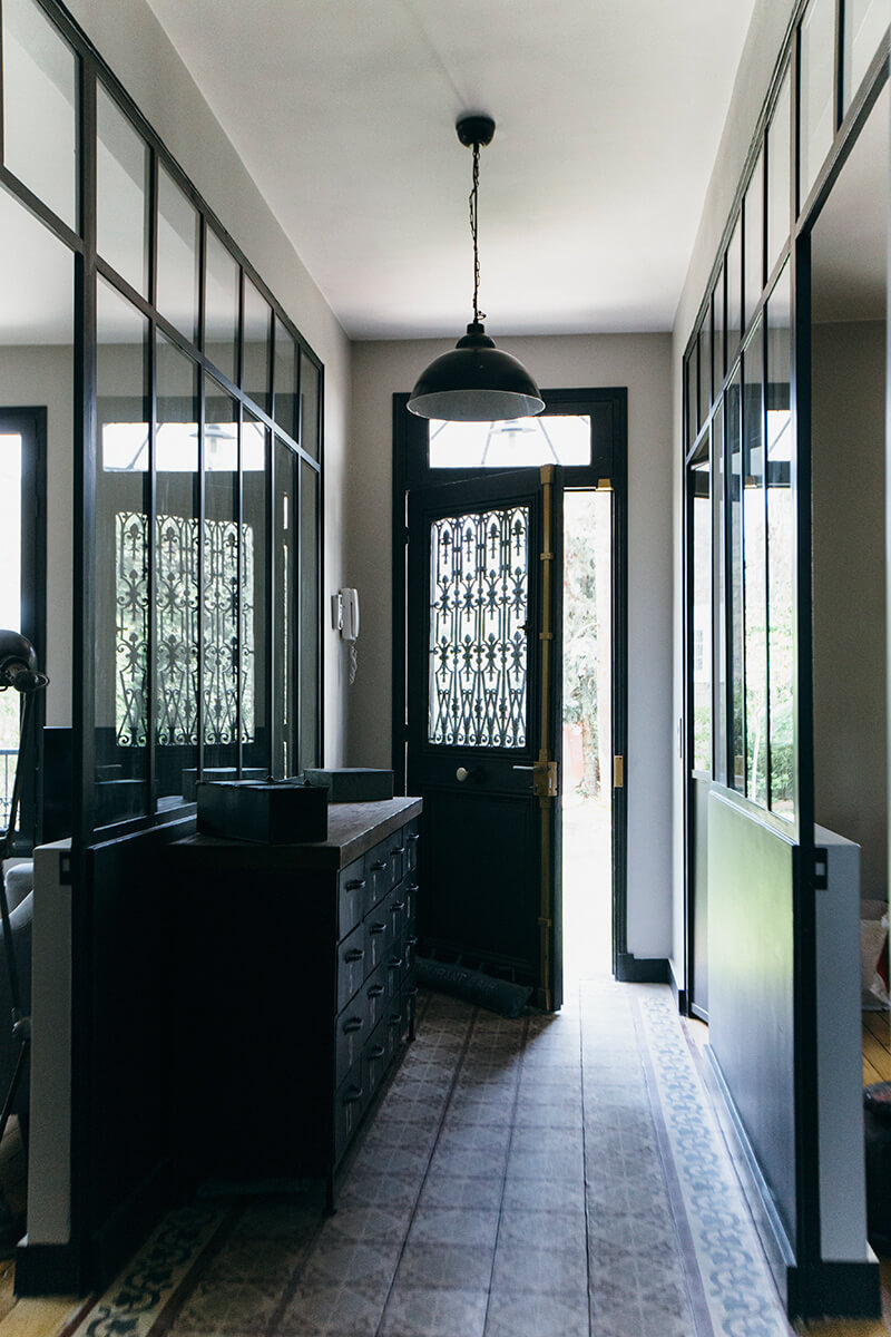 Nuances de bleu & style industriel frenchy fancy
