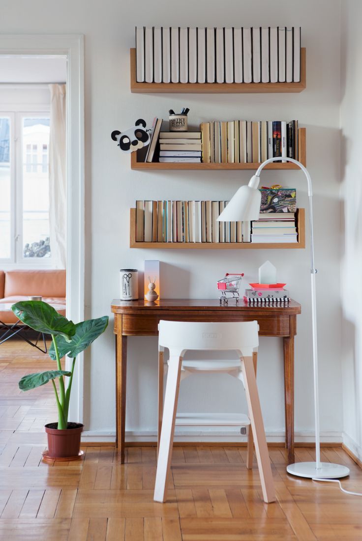 bureau console petit espace