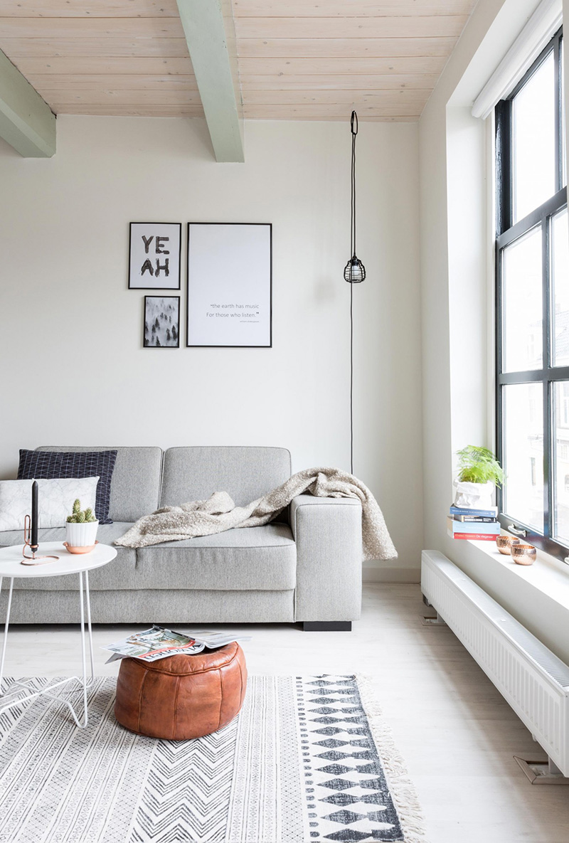 Salon beige gris blanc: tendance peinture les couleurs naturelles ...