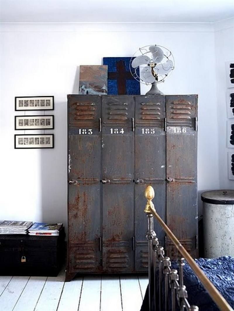 Chambre style atelier industriel: industrial loft style ...
