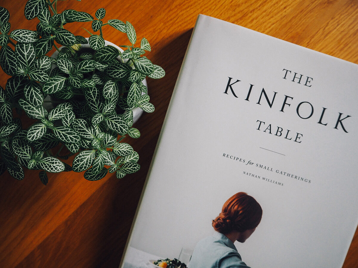 Livre table Kinfolk