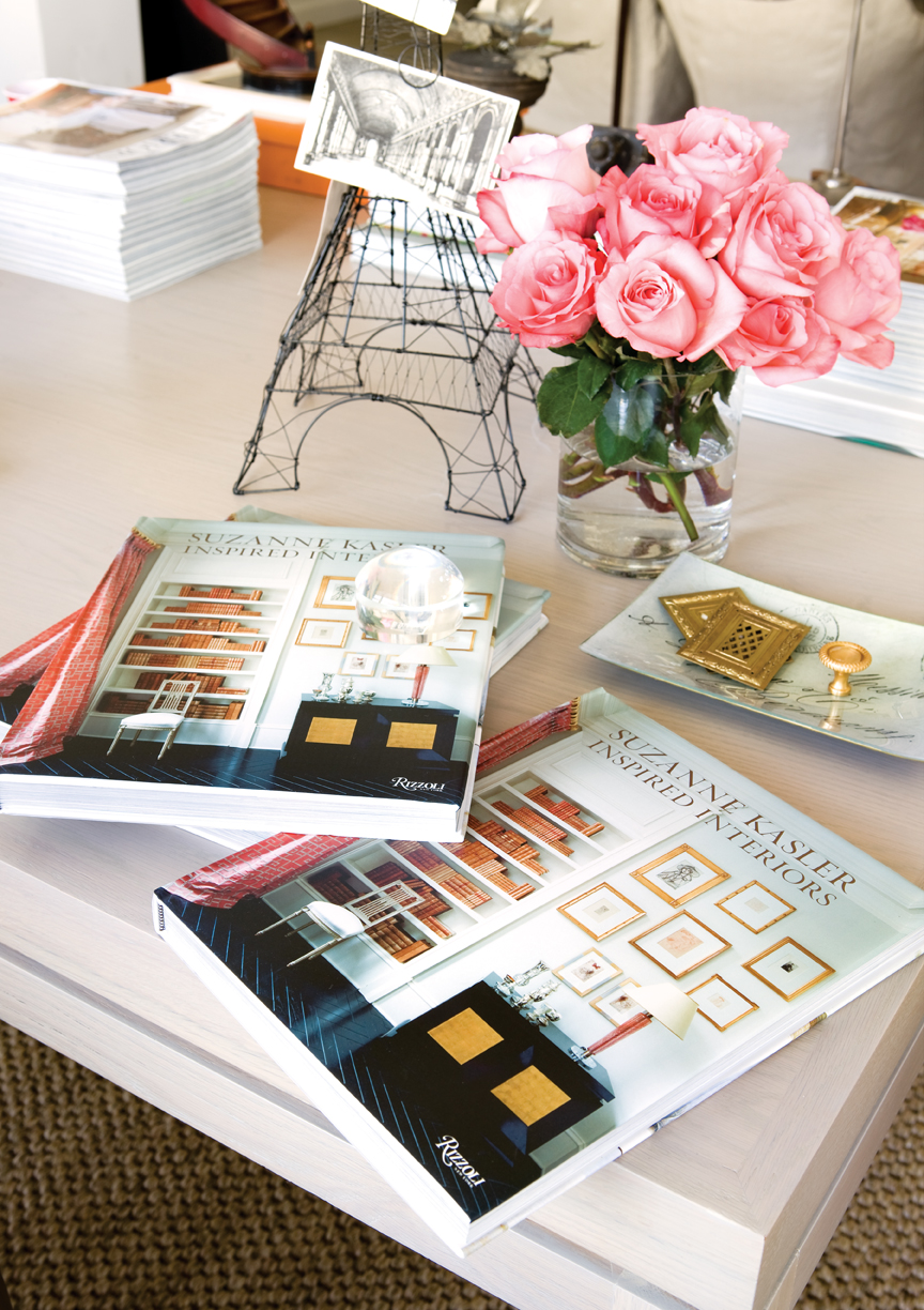 Les livres de Suzanne Kasler, architecte d'intérieur 