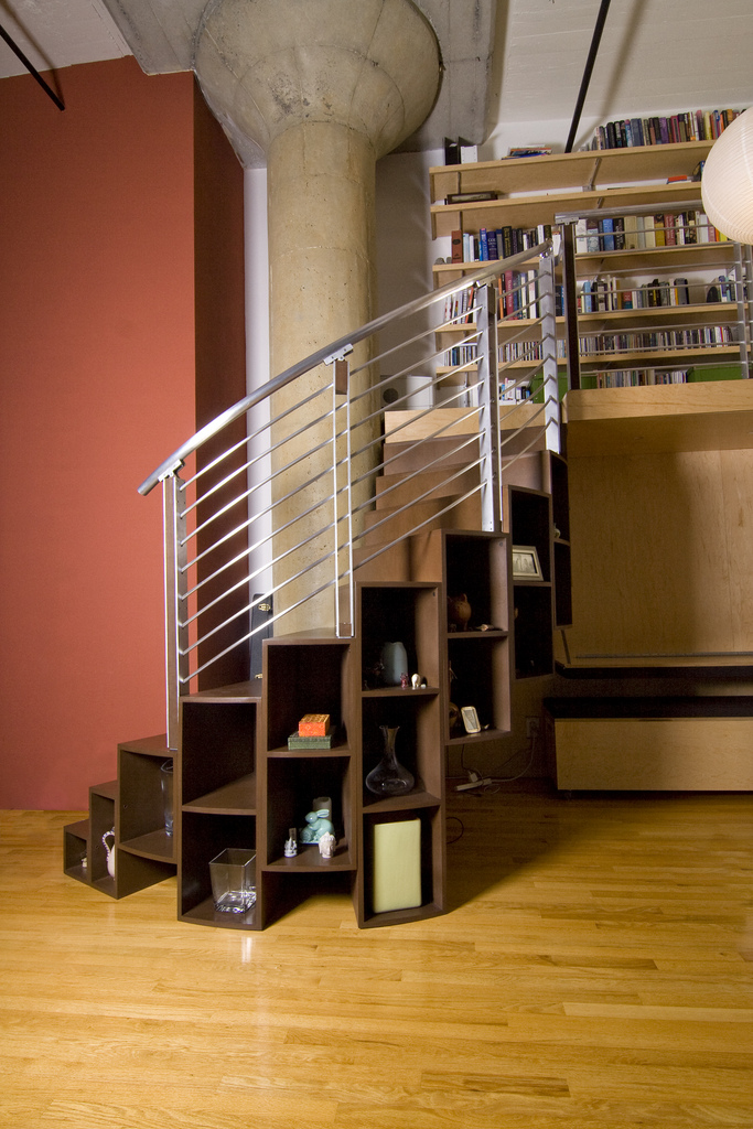 Escaliers bibliothèques