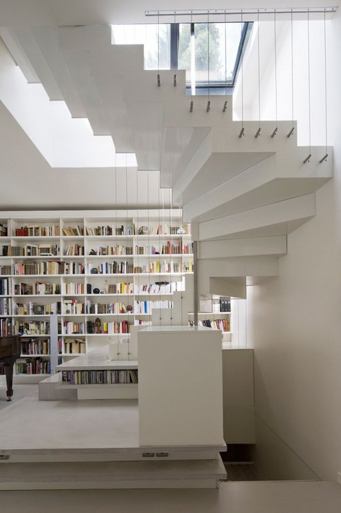 Escaliers bibliothèque
