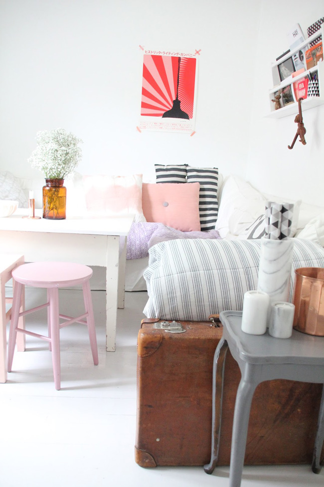 Une déco girly made in Norvège 