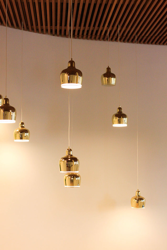 Luminaires design by Alvar Aalto