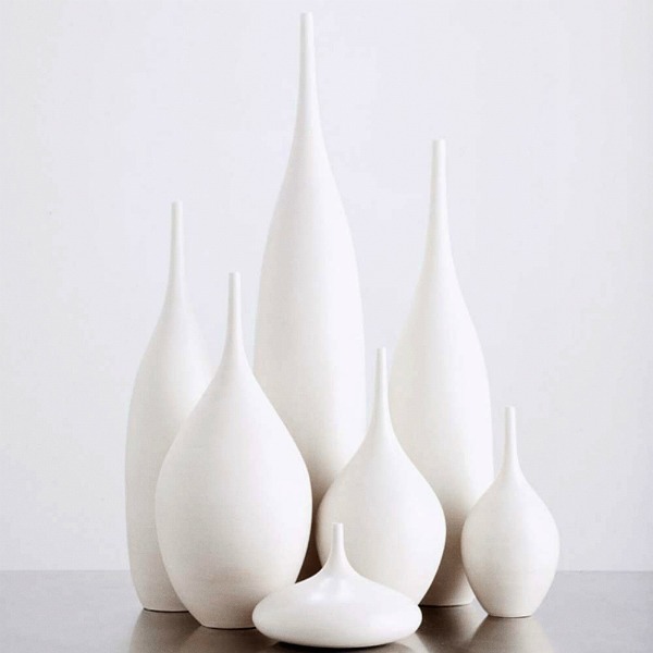 Vases blanc