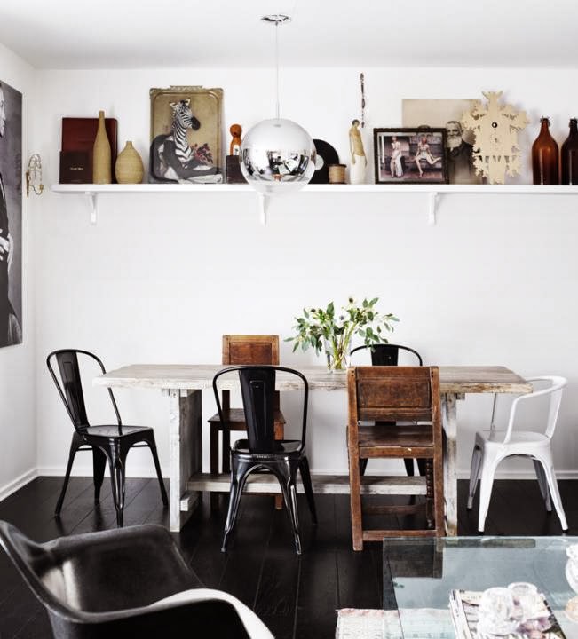 5 idées pour vous convaincre de dépareiller vos chaises de salle à manger