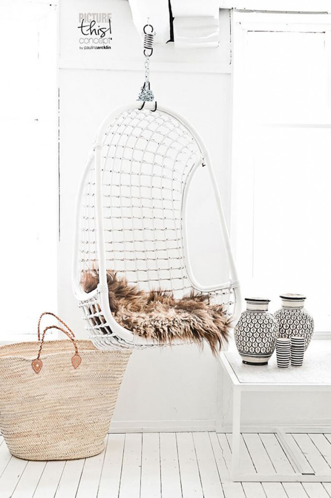 Fauteuil suspendu : les plus beaux modèles déco - FrenchyFancy