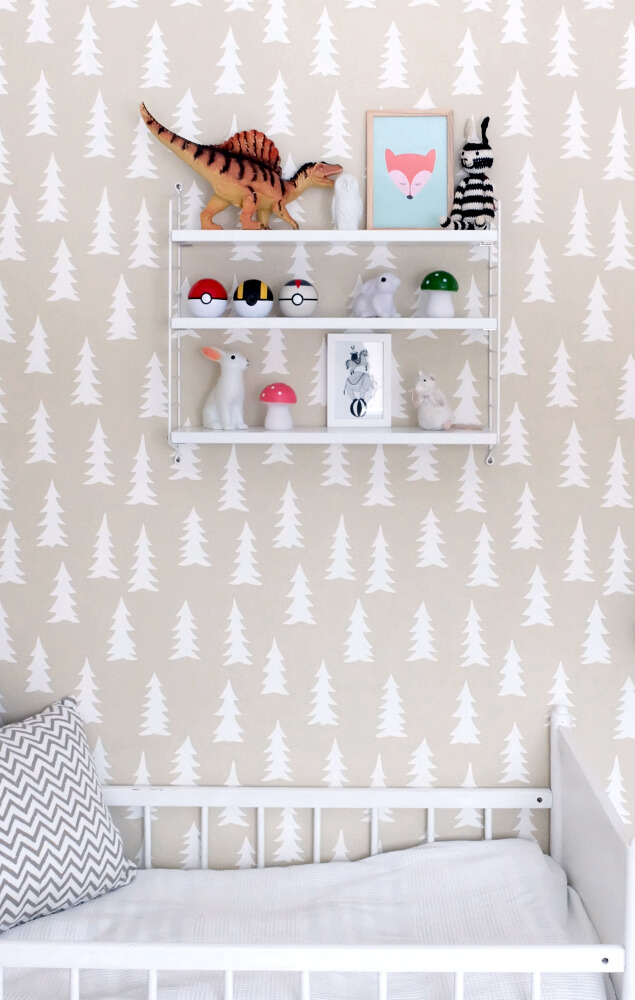 When pictures inspired me #126 - FrenchyFancy Étagère String dans une chambre d'enfants