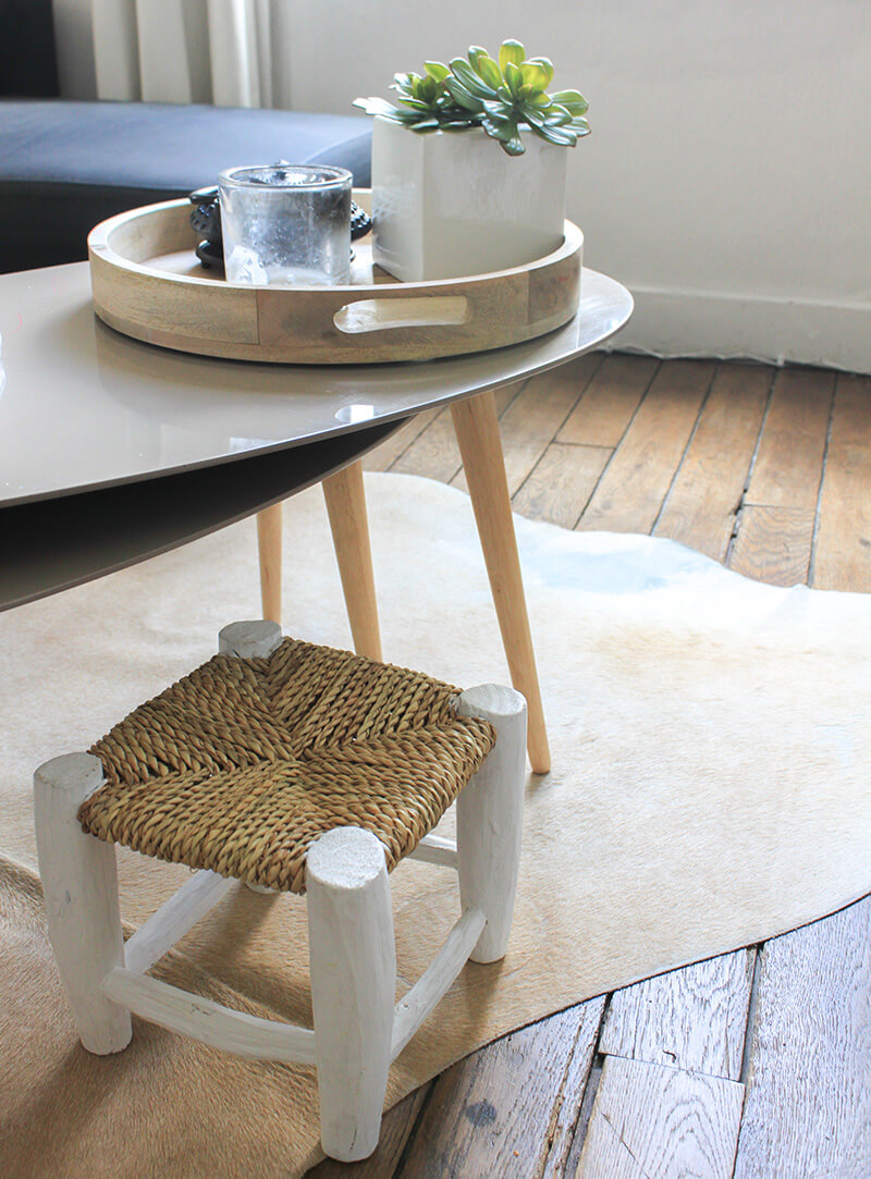 Table basse style scandinave