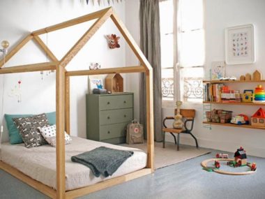 Un lit cabane pour la chambre des kids - FrenchyFancy