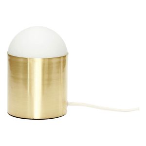 Lampe de table dorée, 65€