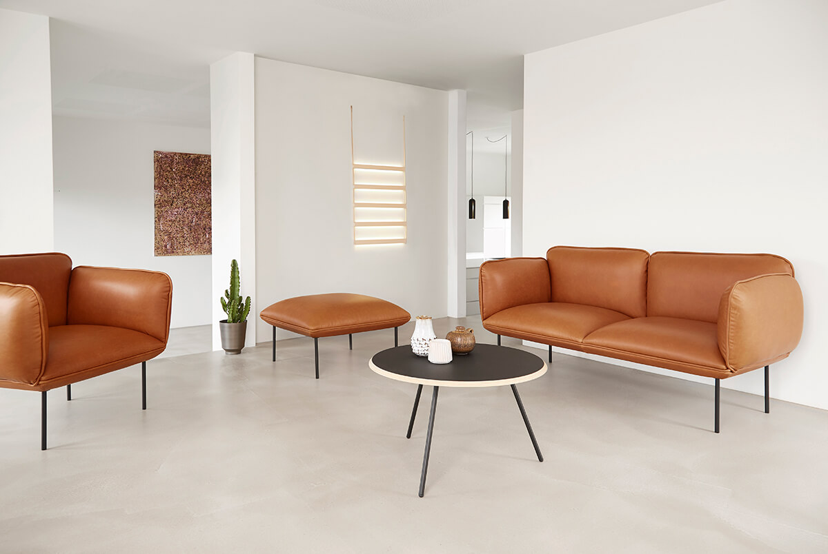 Nakki, un canapé confortable aux lignes minimalistes