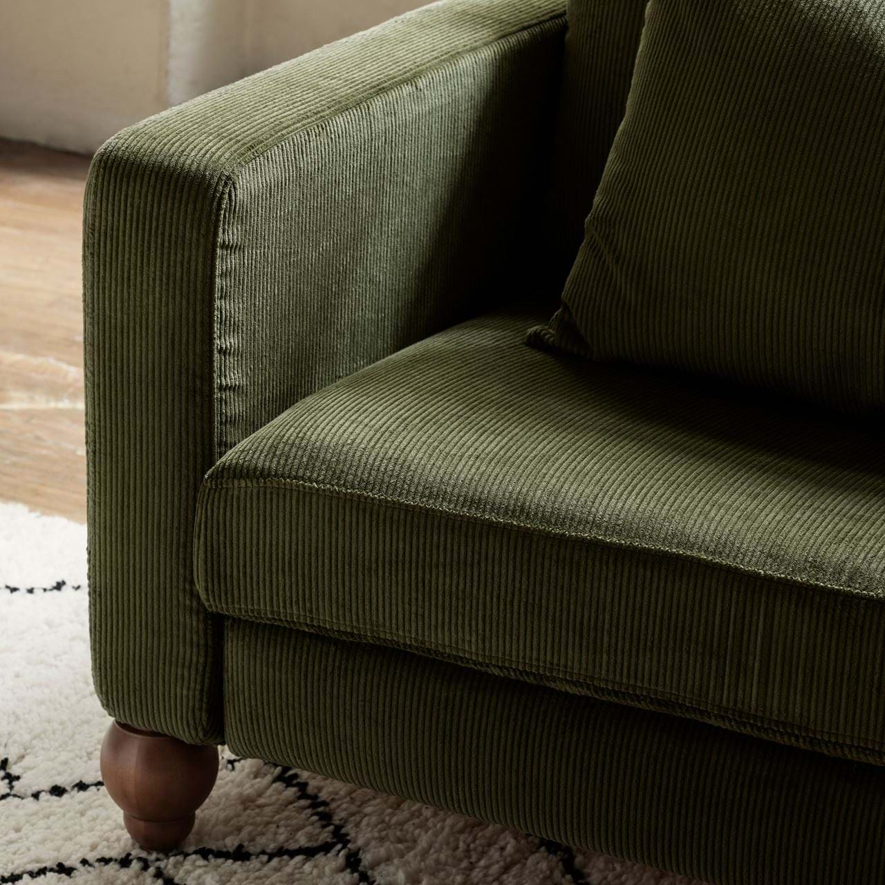 Dekoria Housse de canapé de remplacement Karlstad Housse de protection pour modèle Karlstad clair - Velvet