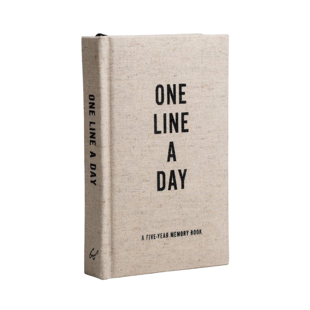 Idées cadeaux : carnet One Line A Day