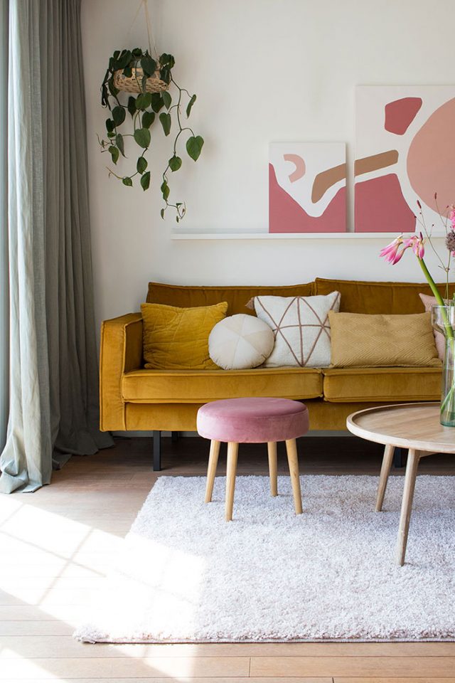 Comment adopter le jaune moutarde en déco ? - Frenchyfancy
