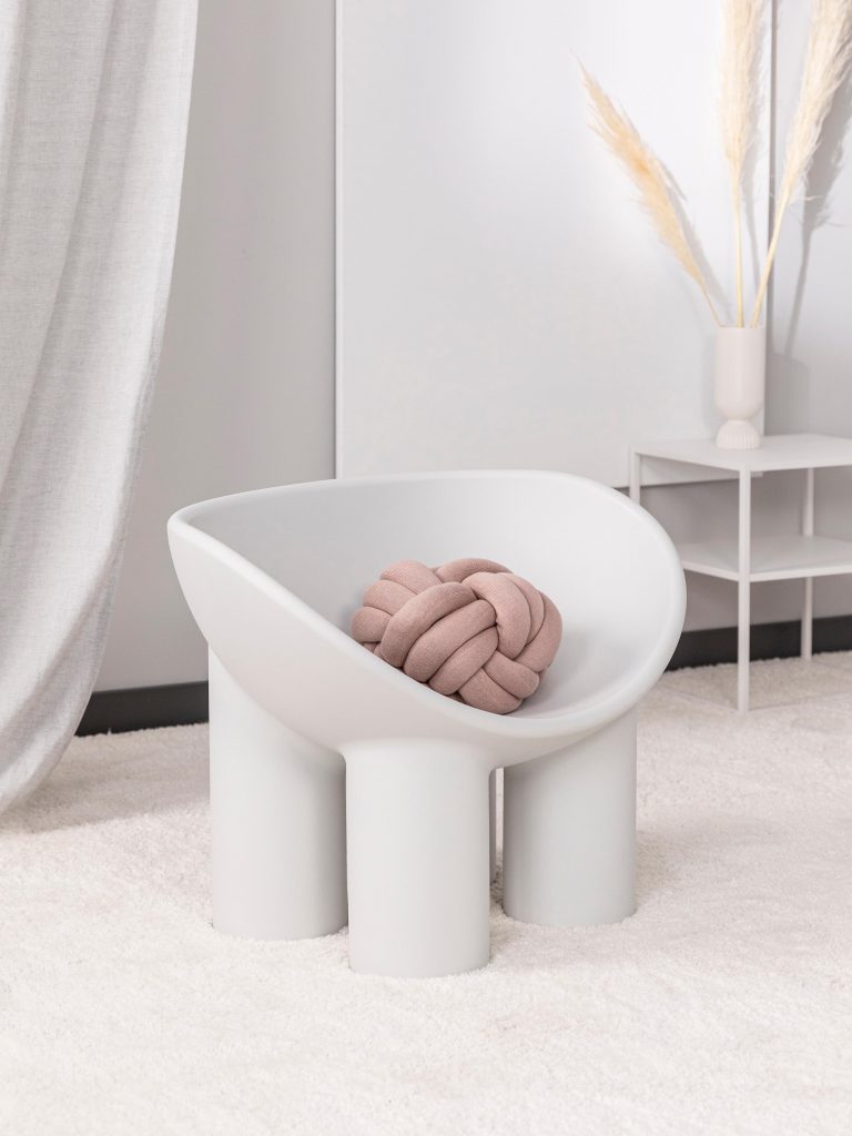fauteuil Roly Poly blanc