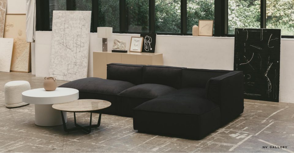 Canapé velours côtelé : 18 modèles pour un salon cosy