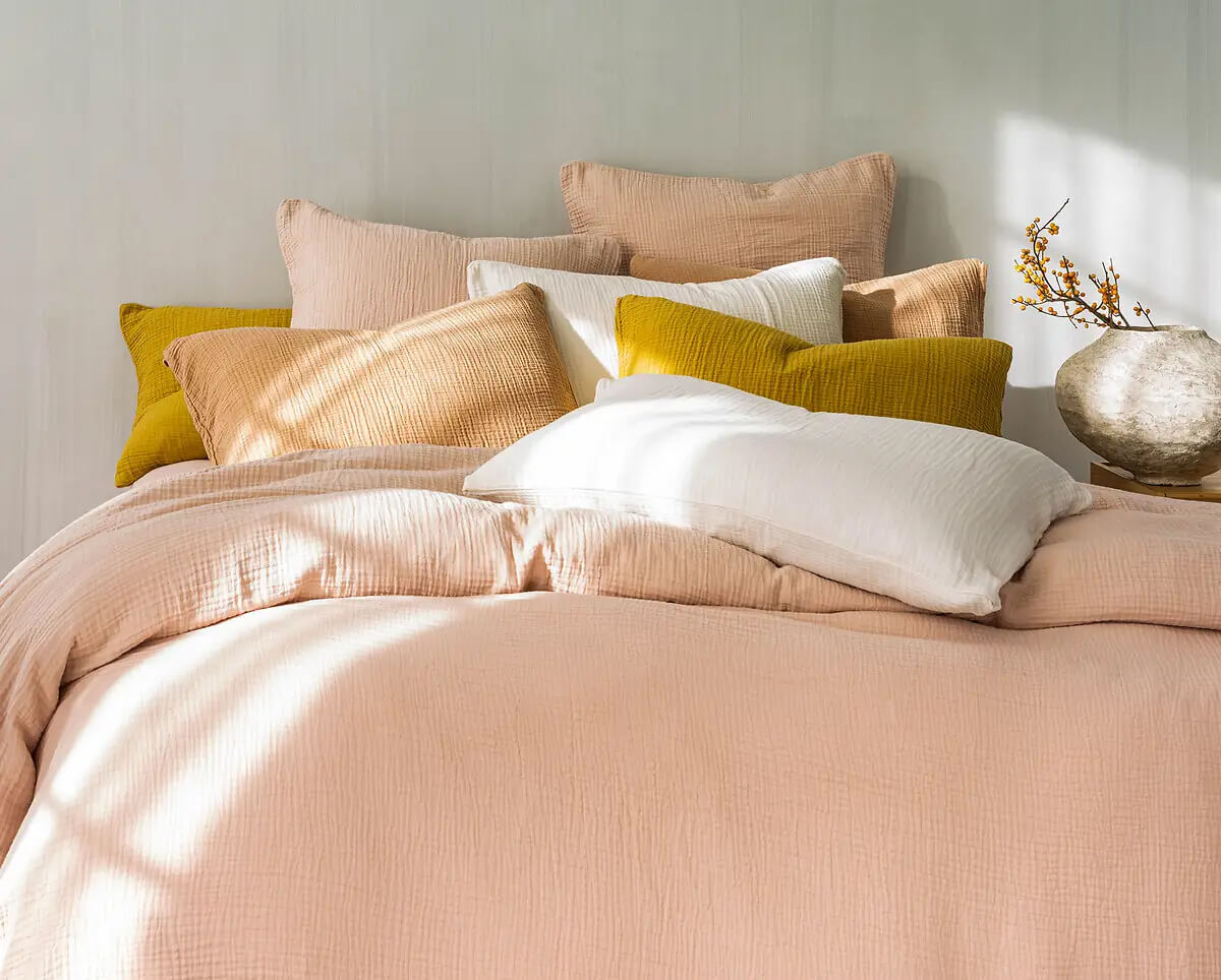 La housse de couette en gaze de coton, un must-have déco - Frenchyfancy