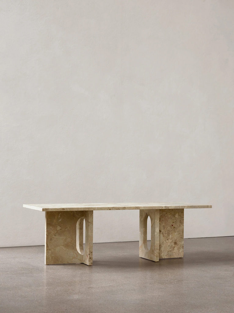 table basse en pierre