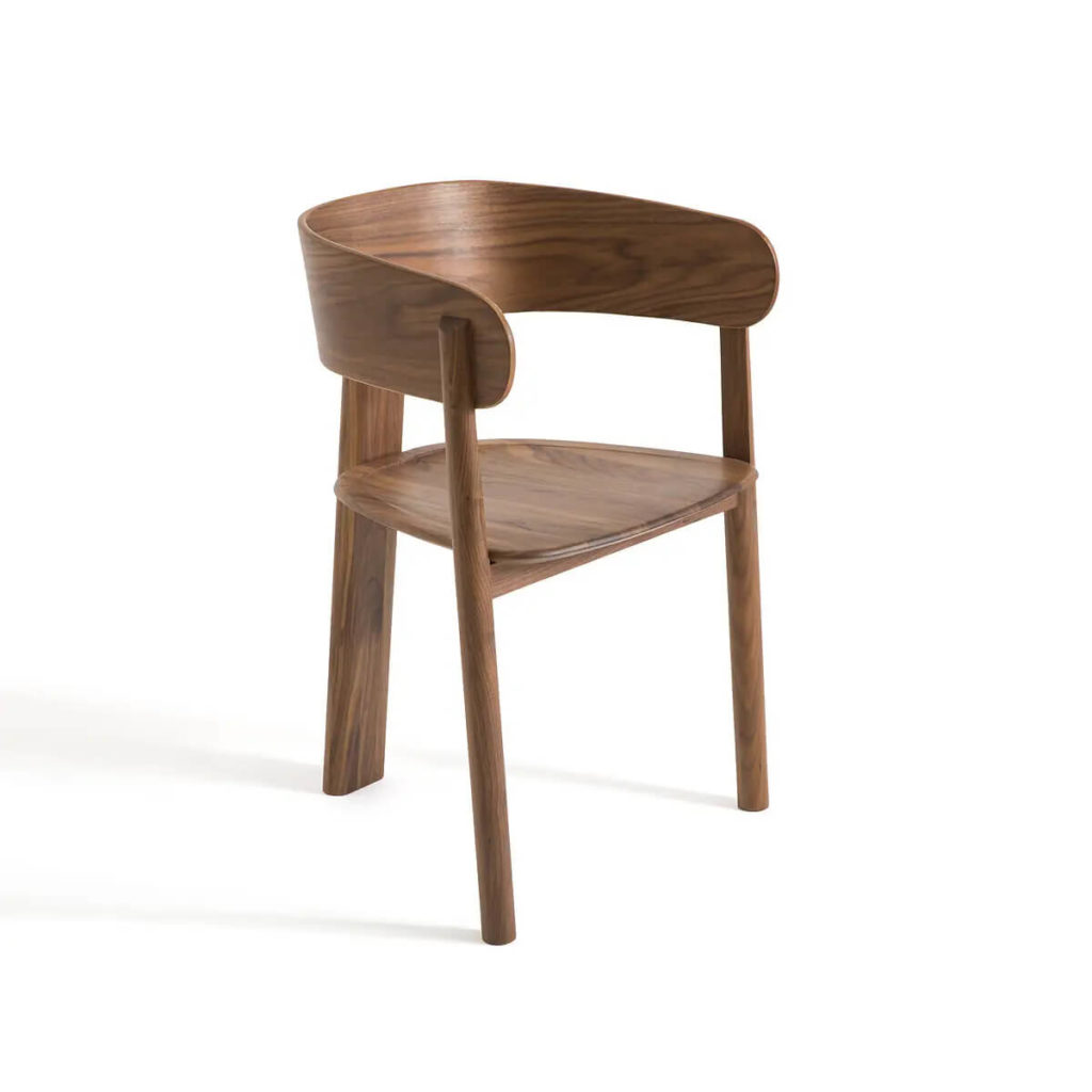Chaise design en bois 