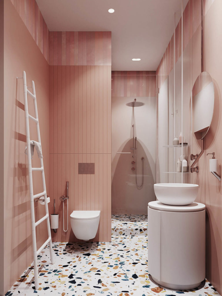 tendance salle de bain couleur 2023