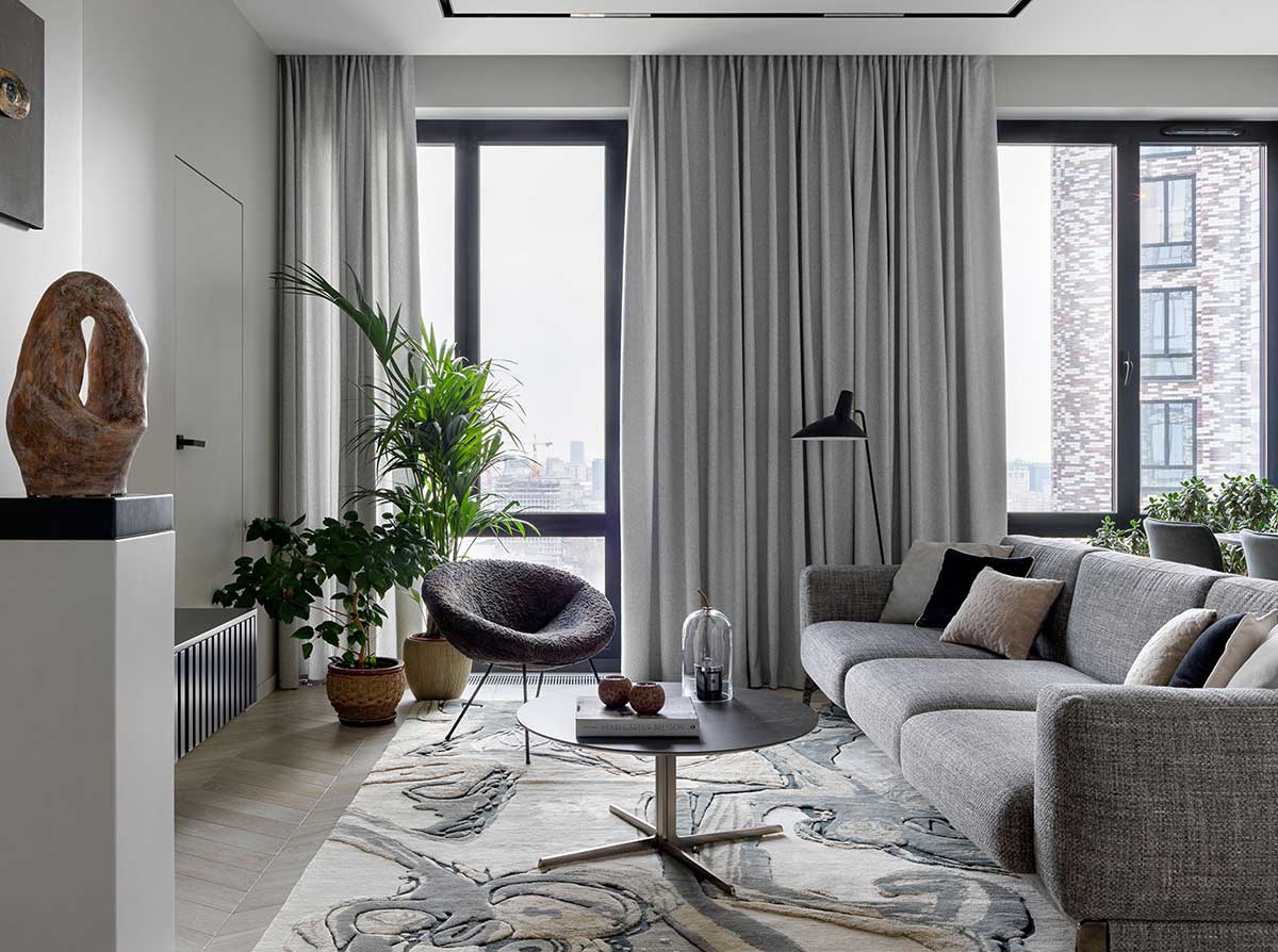Canapé gris : 20 inspirations pour la déco de votre salon