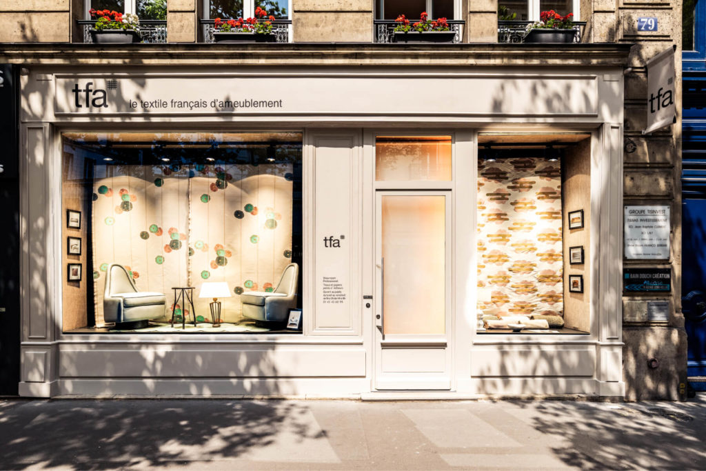 Showroom Le textile français d'ameublement Paris