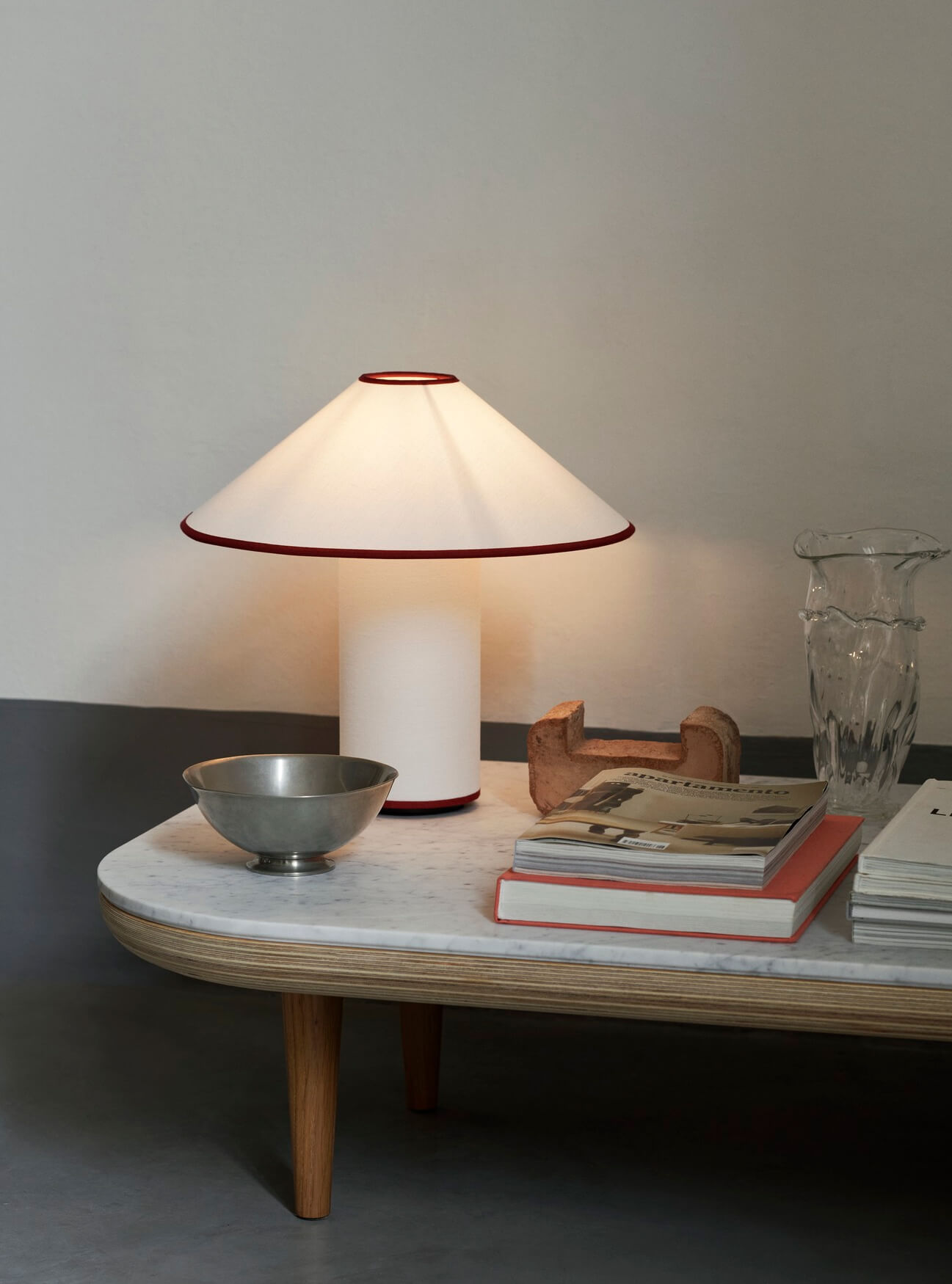 Table basse de jardin en marbre