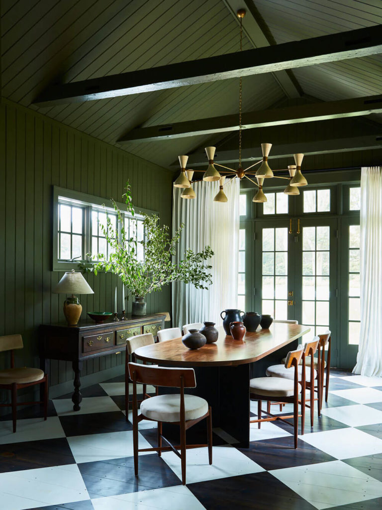 Décoration salle à manger maison de campagne