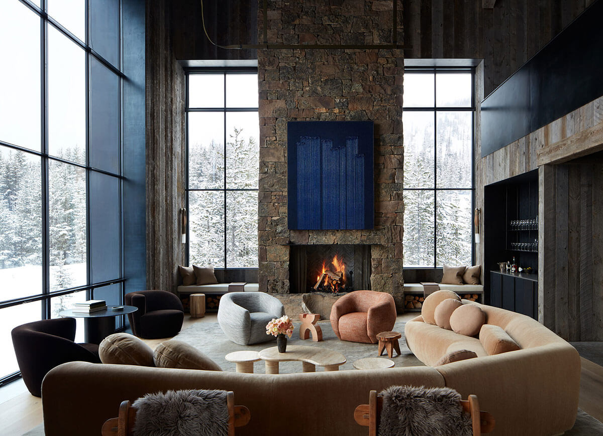 Décoration style chalet : nos idées pour l'adopter dans le salon ...