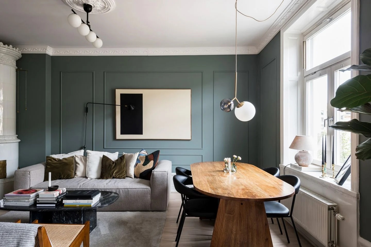 Mur couleur Soubassement