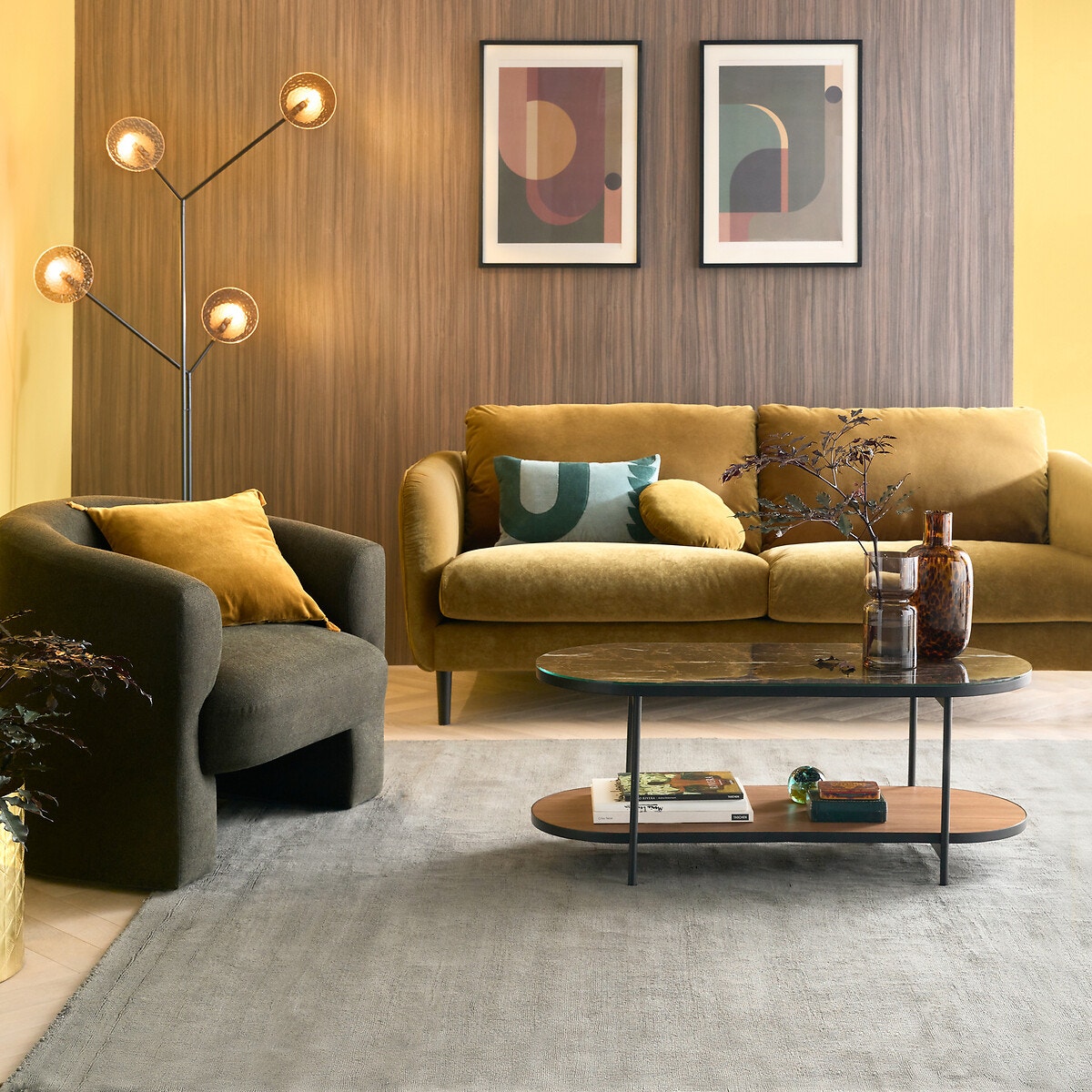 Déco salon La Redoute : 3 ambiances intemporelles et stylées